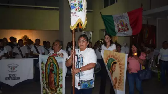 El derrotero partió de la capilla situada en la calle 31 por 100 y 98 de la colonia “Canul Reyes” El derrotero partió de la capilla situada en la calle 31 por 100 y 98 de la colonia “Canul Reyes”