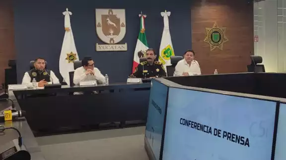 Este martes la SSP y la FGE Yucatán encabezaron una conferencia de prensa Este martes la SSP y la FGE Yucatán encabezaron una conferencia de prensa