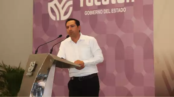 El mandatario afirmó que primero quiere seguir dando resultados como Gobernador de Yucatán El mandatario afirmó que primero quiere seguir dando resultados como Gobernador de Yucatán