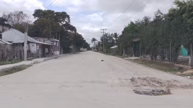 Al lugar llegaron elementos de la Sedena, pero no detuvieron a ninguna persona