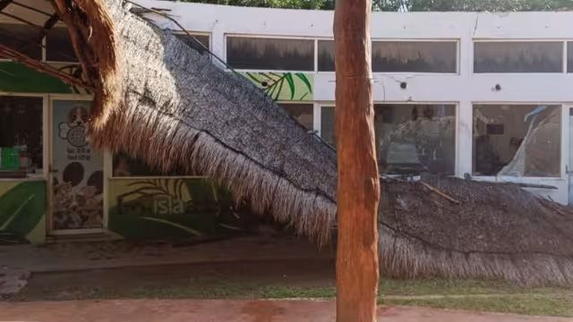 Ahí se encuentran la oficina de la Cronista de Isla Mujeres