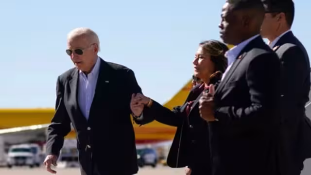 El Presidente de Estados Unidos llega al Paso Texas