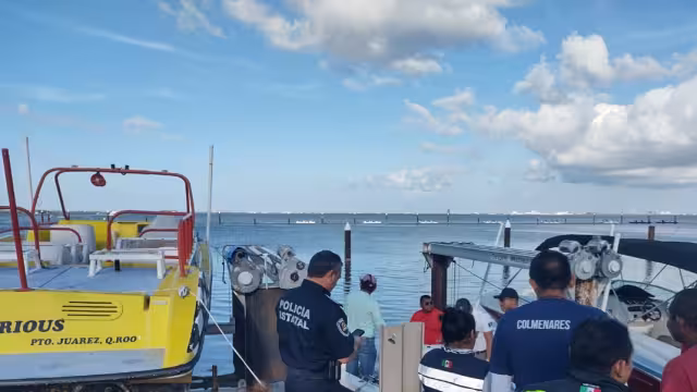 El accidente se registró el pasado viernes en la Laguna Nichupté