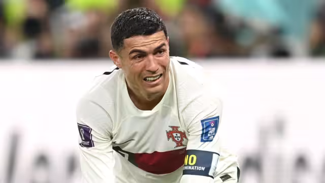 El astro portugués se despidió de Qatar con llanto en los ojos