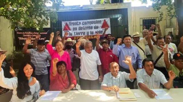 El activista del medio ambiente informó que se encuentran en juntas permanentes con varias organizaciones campesinas y sindicales.