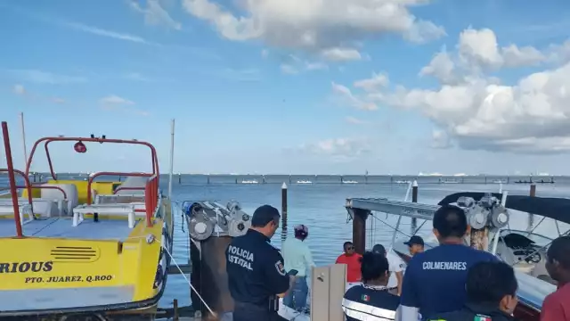 El accidente se registró el pasado viernes en la Laguna Nichupté