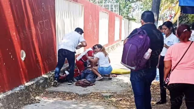 Una madre intentó reanimar al abuelito de 69 años de edad, pero poco pudo hacer