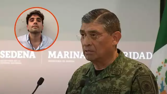 El titular de la Sedena reveló detalles sobre la detención del hijo de El Chapo Guzmán
