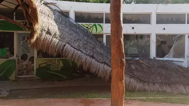 Ahí se encuentran la oficina de la Cronista de Isla Mujeres