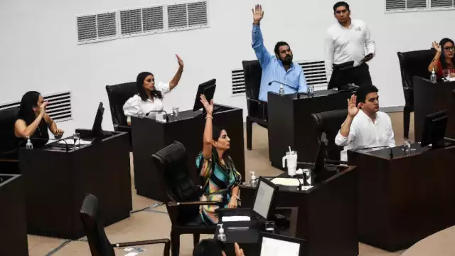 Los legisladores morenistas se dividieron a la hora de la votación del dictamen