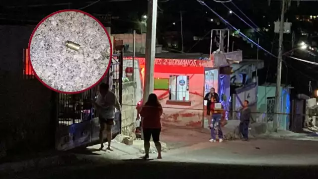 Recibió tres balazos, dos en el pecho y uno más en el estómago; murió desangrado en la calle 12 con 15-A de la colonia Aserradero