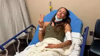 La actriz ya se encuentra preparándose para su próxima competencia de fisicoculturismo