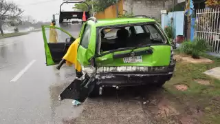 El problema se solucionó con la intervención de los representantes de las compañías de seguros de ambos vehículos