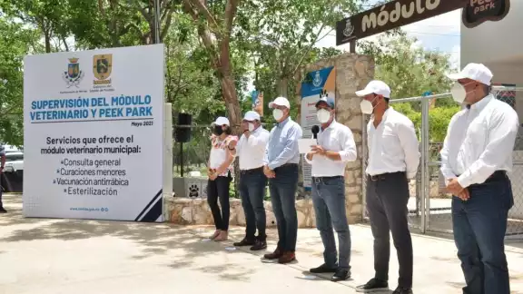 Mauricio Vila adelantó que ya se está en plática para habilitar un módulo veterinario en el sur de Mérida Mauricio Vila adelantó que ya se está en plática para habilitar un módulo veterinario en el sur de Mérida