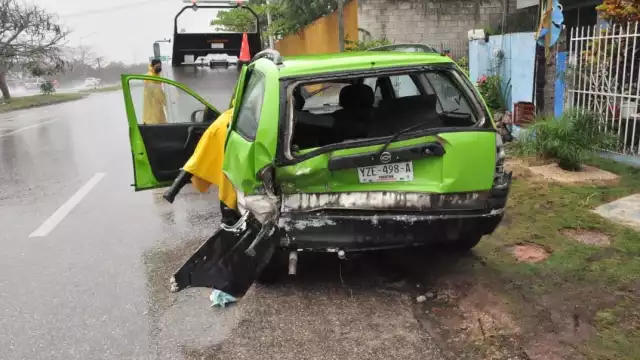 El problema se solucionó con la intervención de los representantes de las compañías de seguros de ambos vehículos
