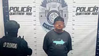 Los dos sujetos fueron puestos a disposición de la Fiscalía General del Estado