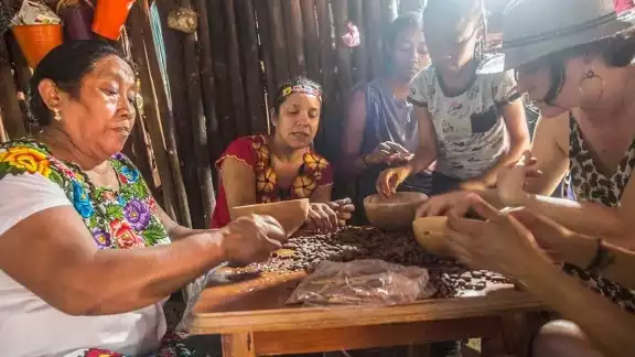 En este filme participan varios habitantes de Xocén