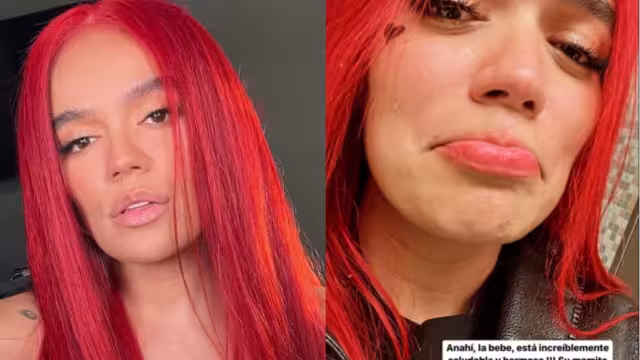 La cantante visitó a la mamá y a la bebé en el hospital
