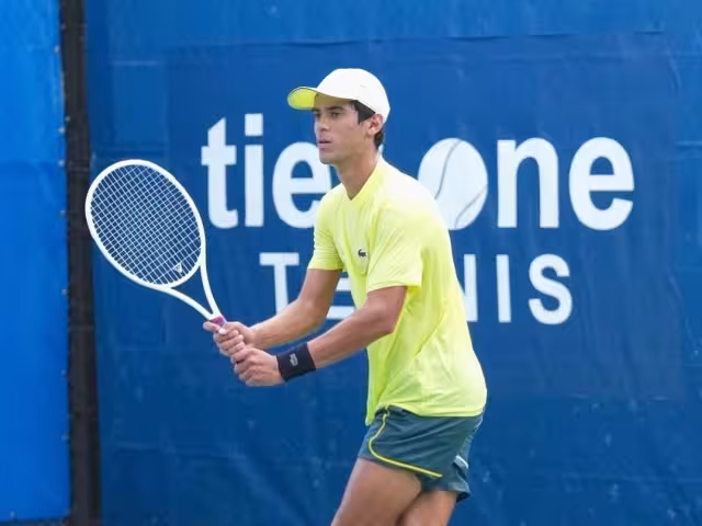 El tenista yucateco demostró mayor madurez en su estilo de juego contra su oponente australiano.