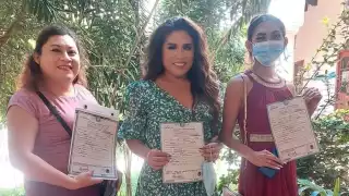 Amber Koh, Julia Tziu y Lucía Caamal son las tres mujeres trans que recibieron legalmente su cambio de nombre