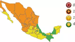El Semáforo Epidemiológico estará vigente desde el 7 hasta el 20 de febrero. Imagen: SSa