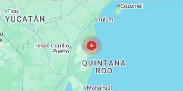 Sismo en Felipe Carrillo Puerto