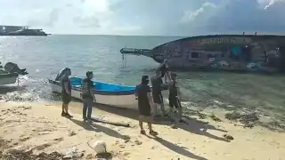 La embarcación debió llegar a las6 de la tarde del domingo