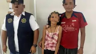 La menor fue localizada en casa de su tía tras la activación de la Alerta Amber