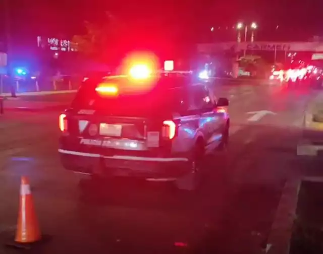 Al lugar arribaron también elementos del Cuerpo de Bomberos.