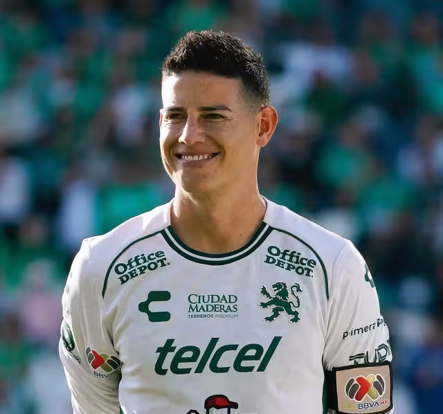 James llegó con todo a la Liga MX