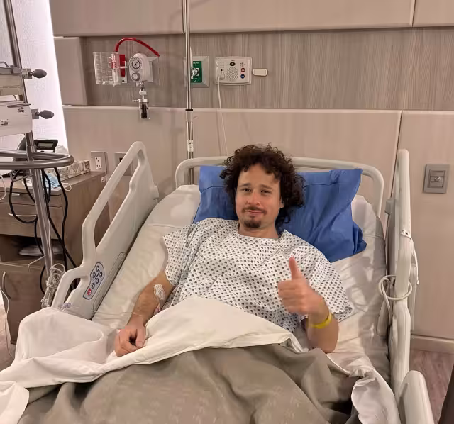 El influencer compartió su estancia en el hospital