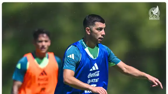 El Tri en la última práctica El Tri en la última práctica