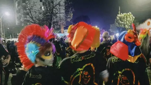 Shakira y sus hijos en el carnaval