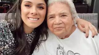 Paulina agradeció todas las enseñanzas de su tía Chatita Foto: Paulina Peña