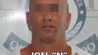 El sospechoso fue detenido y asegurado junto con lo decomisado para quedar a disposición de las autoridades correspondientes