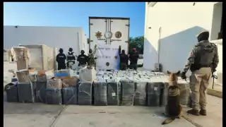 Interceptan en Mérida un cargamento de droga valuado en 69 millones de pesos con destino a Quintana Roo