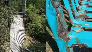 Parques en mal estado en Chetumal 
