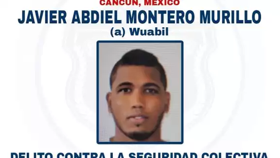 El panameño fue capturado en Cancún