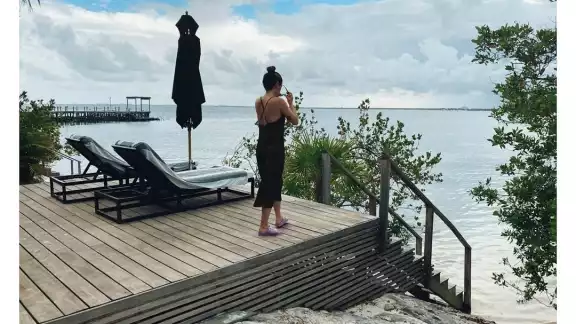 La actriz española, Blanca Suárez, decidió tomar unas vacaciones en el paraíso La actriz española, Blanca Suárez, decidió tomar unas vacaciones en el paraíso