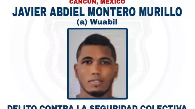 El panameño fue capturado en Cancún