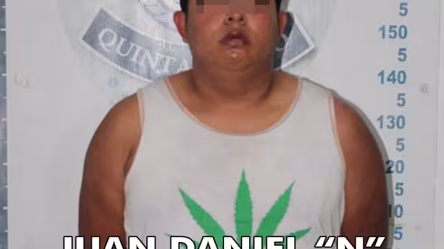 La detención se llevo a cabo sobre la Av. Arco Norte esquina Av. Chetumal, de la SM 259