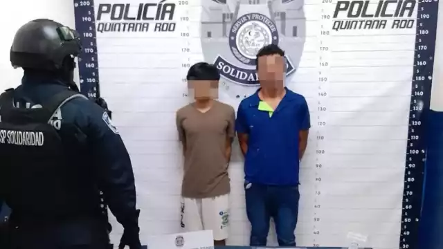 Los menores fueron puestos a disposición de la Fiscalía Especializada en Atención a Niñas, Niños y Adolescentes.