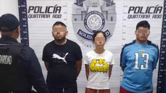 Las drogas y los detenidos fueron puestos a disposición de las autoridades correspondientes