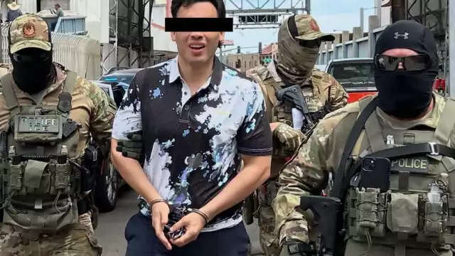 El Junior fue aprehendido en cuanto piso territorio mexicano.