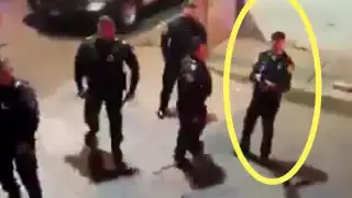 Policías capitalinos disparan balas de gotcha