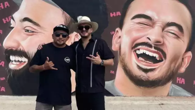 Ricardo Pérez (izq) y Datoer (der) compartieron su emoción en redes sociales