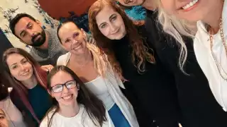 Ginny Hoffman y su hija  Alexa no habían aparecido públicamente desde que iniciaron un proceso legal contra Héctor Parra