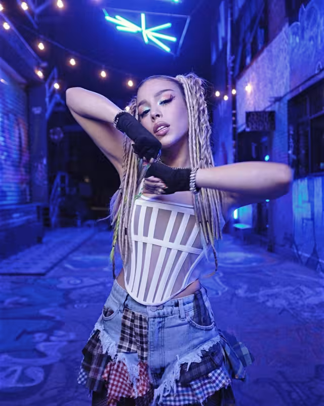 Aparentemente, Danna Paola se encuentra en Cancún en compañía de su hermana quien reside en este destino turístico