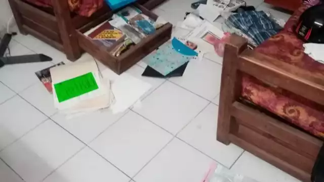 La afectada no estaba en su domicilio cuando sucedió el atraco, por lo que al llegar en la mañana descubrió que la habían asaltado