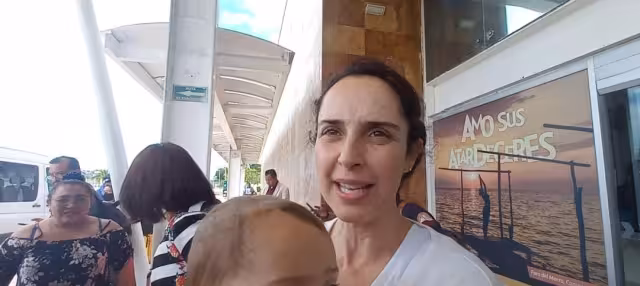 Irán Castillo dijo estar encantara de su visita por primera vez a Campeche